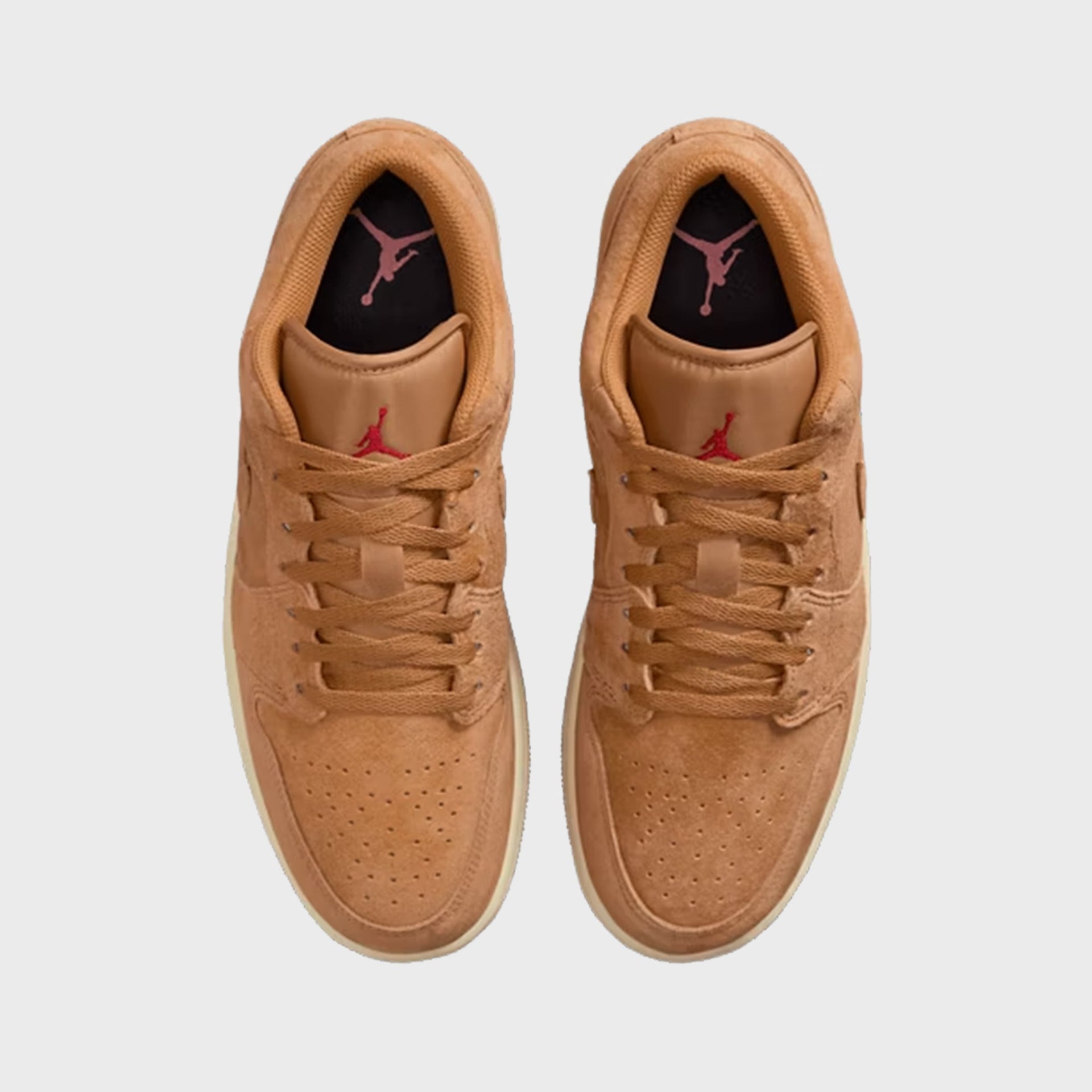 Nike Air Jordan 1 Low SE - Flax / Varsity Red / Muslin / Black