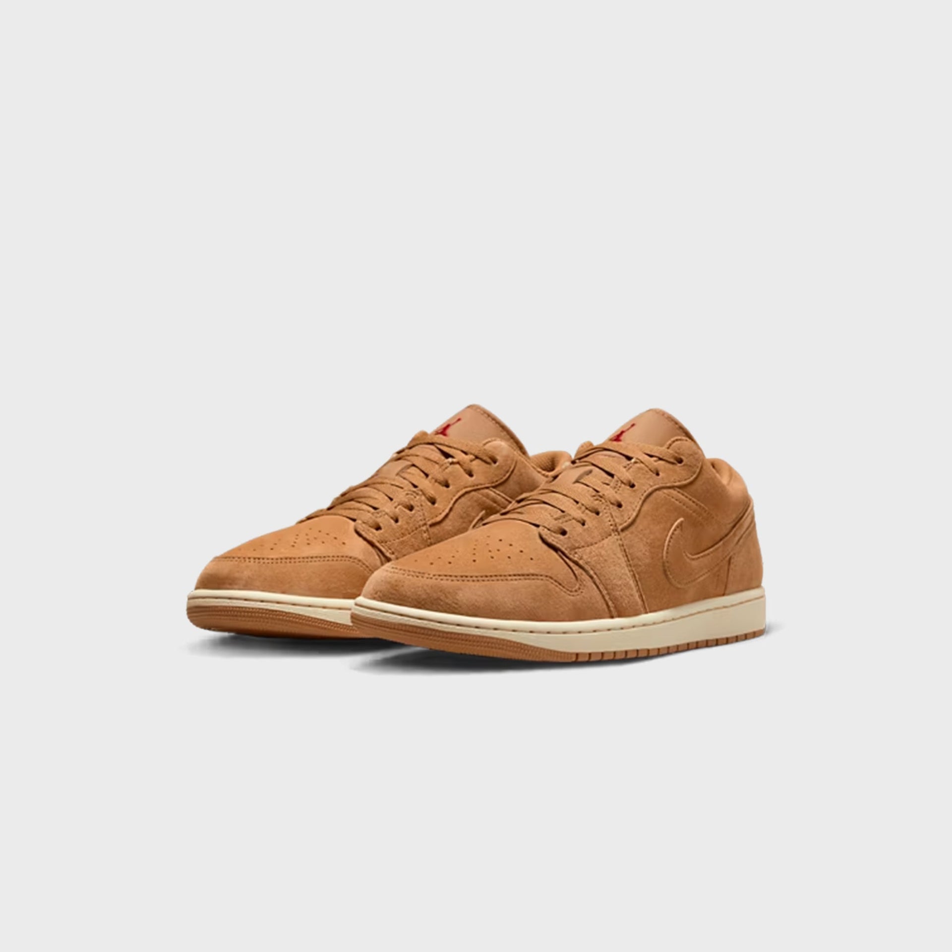 Nike Air Jordan 1 Low SE - Flax / Varsity Red / Muslin / Black