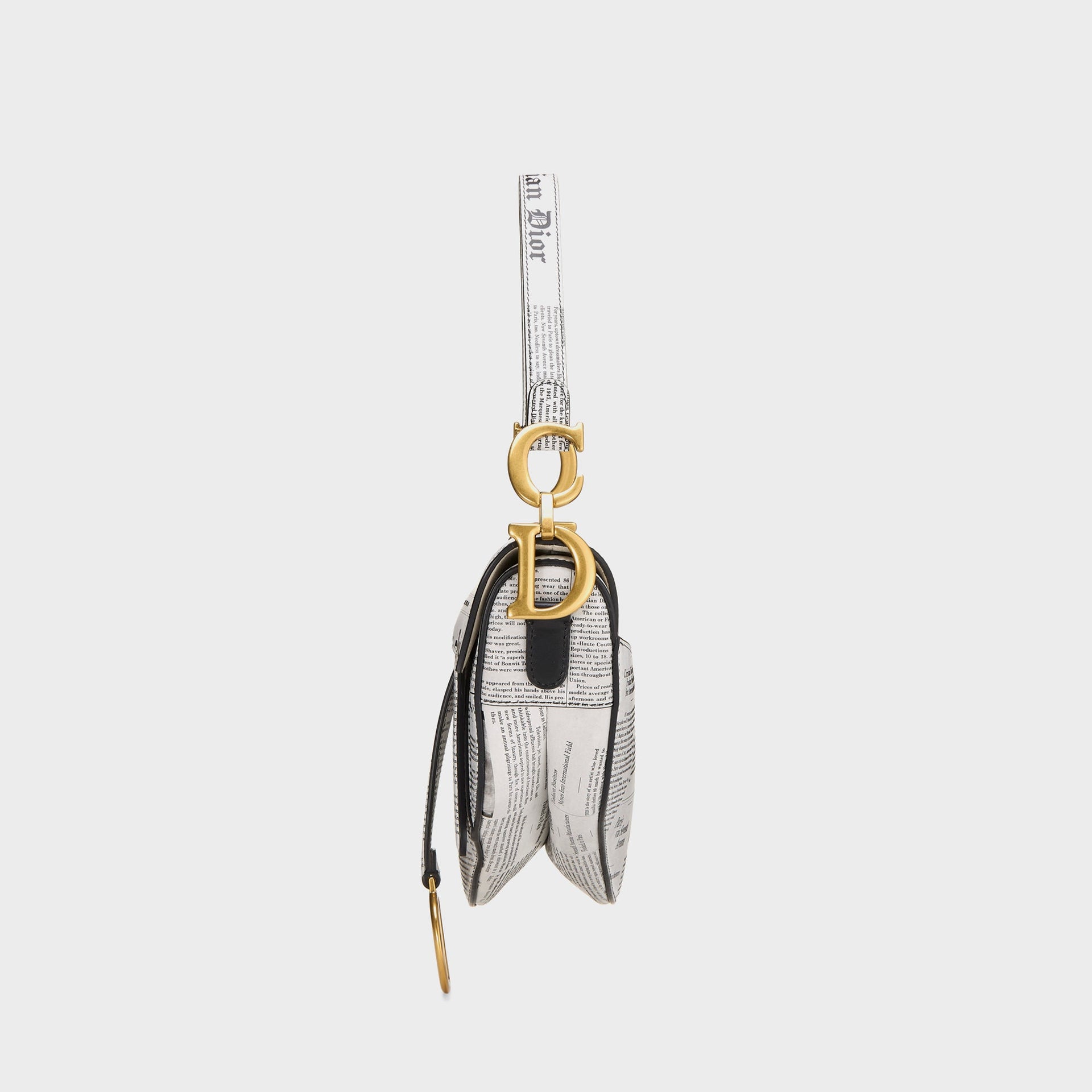 Selle en cuir de veau Christian Dior NM - Blanche