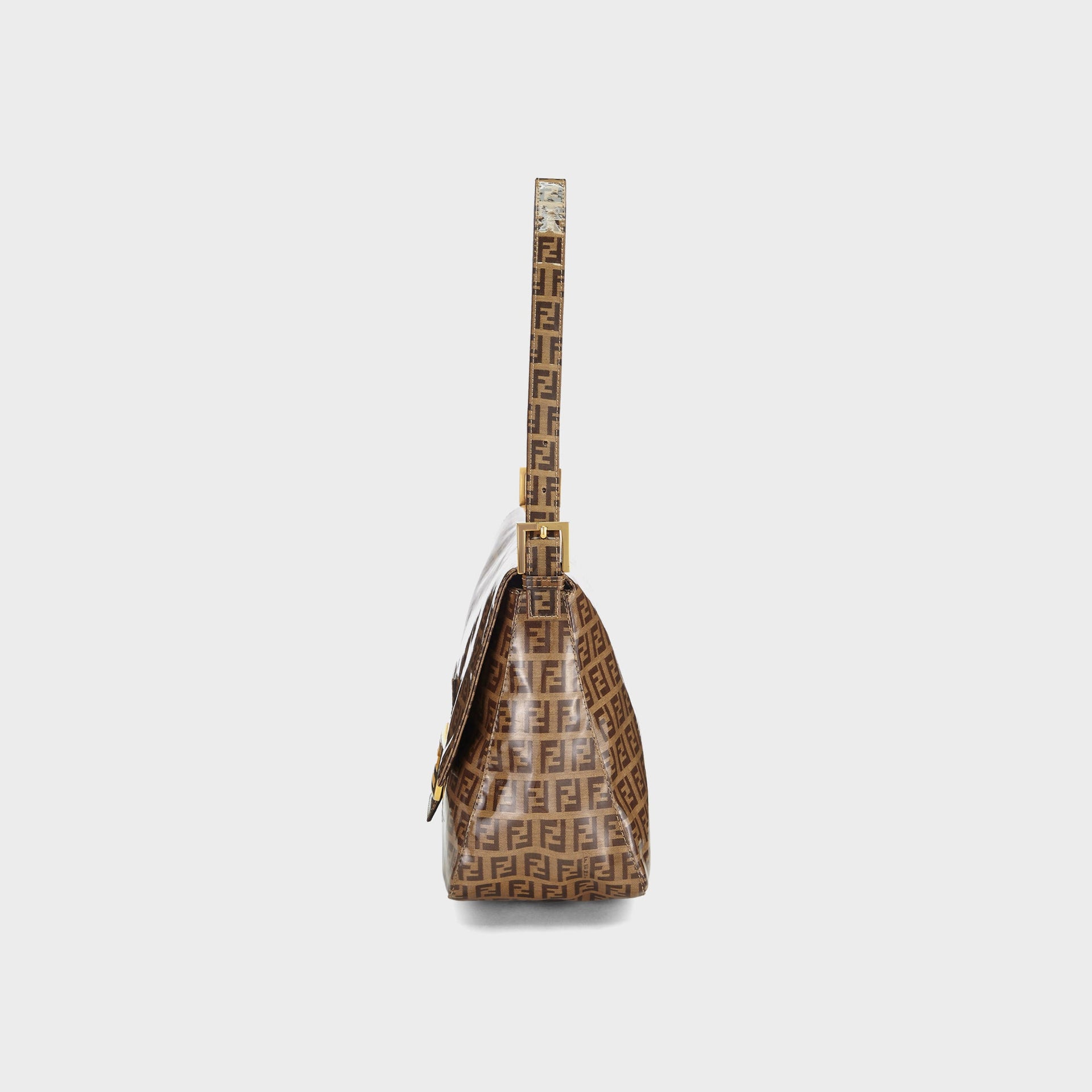 WGACA Fendi Patent Mamma - Marron