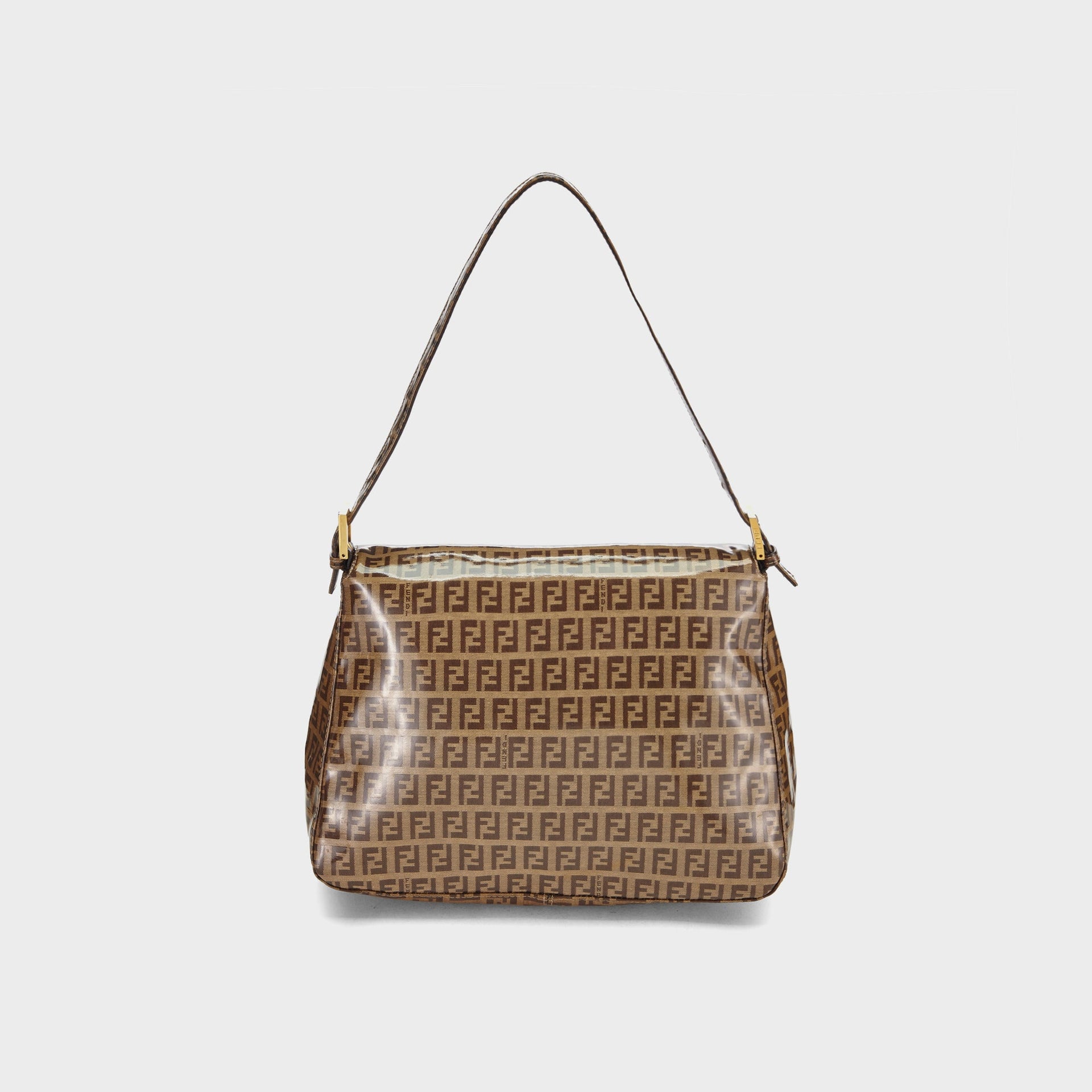 WGACA Fendi Patent Mamma - Marron
