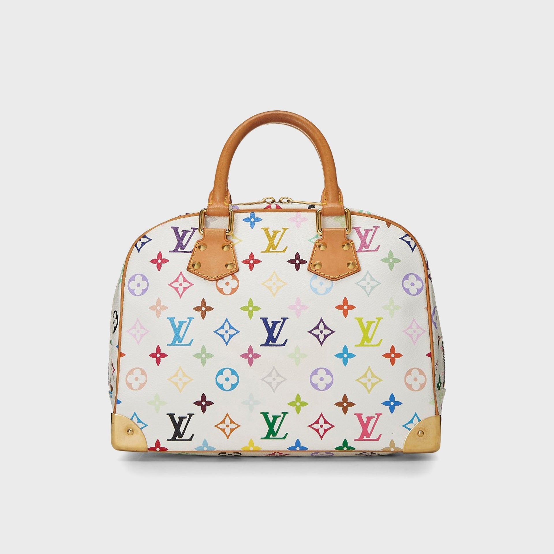 WGACA Louis Vuitton x Takashi Murakami Multi Trouville - White