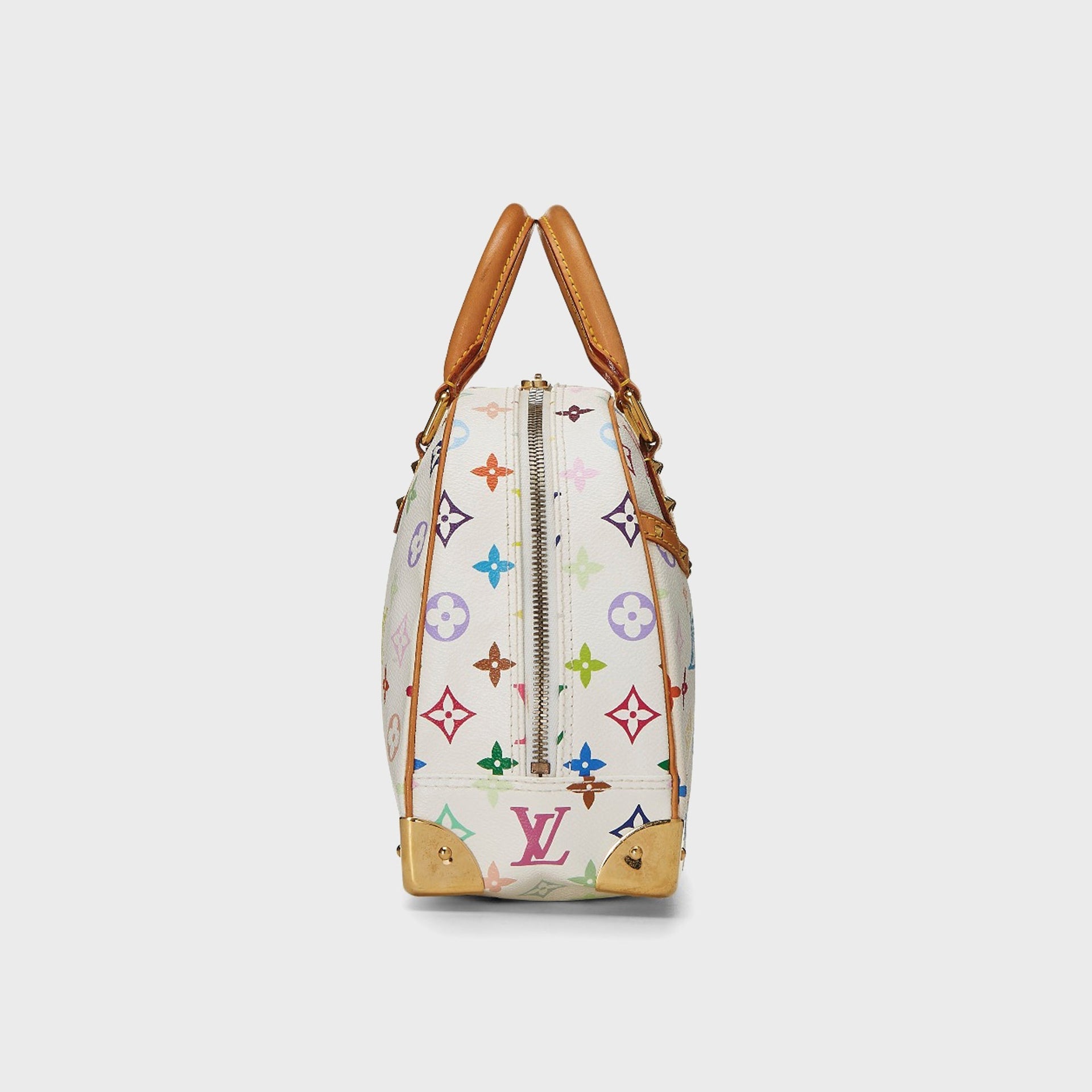 WGACA Louis Vuitton x Takashi Murakami Multi Trouville - White