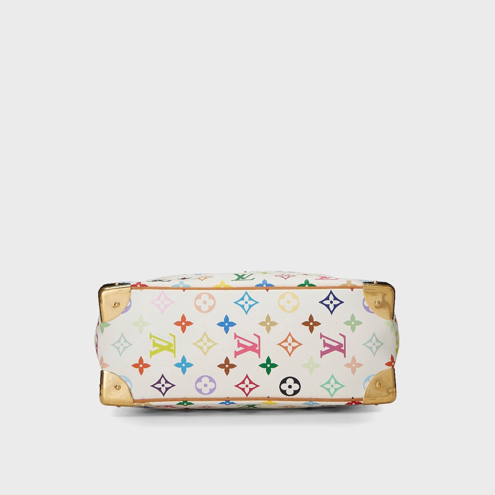 WGACA Louis Vuitton x Takashi Murakami Multi Trouville - White