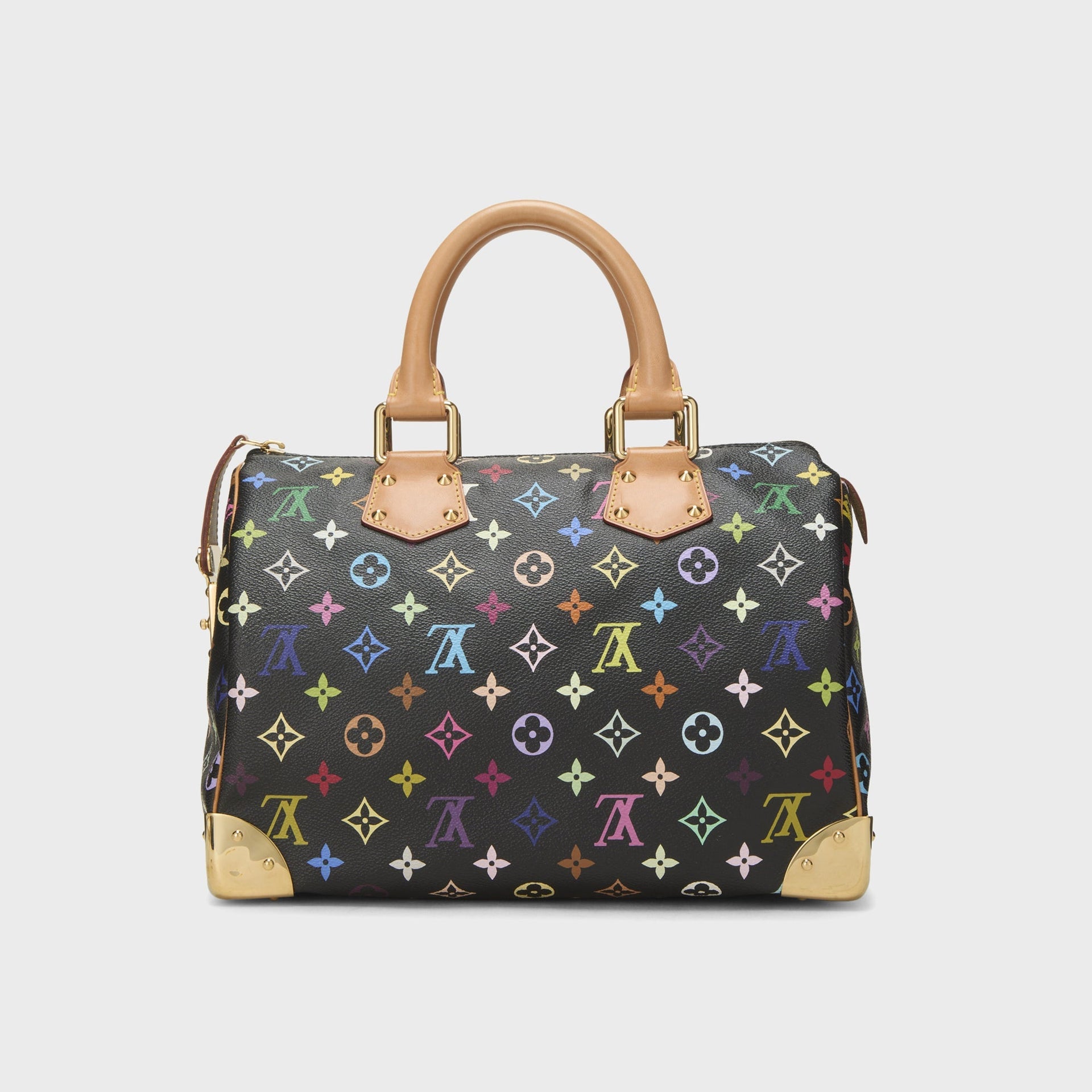 WGACA Louis Vuitton x Takashi Murakami Monogram Multicolore Speedy 30 - Black
