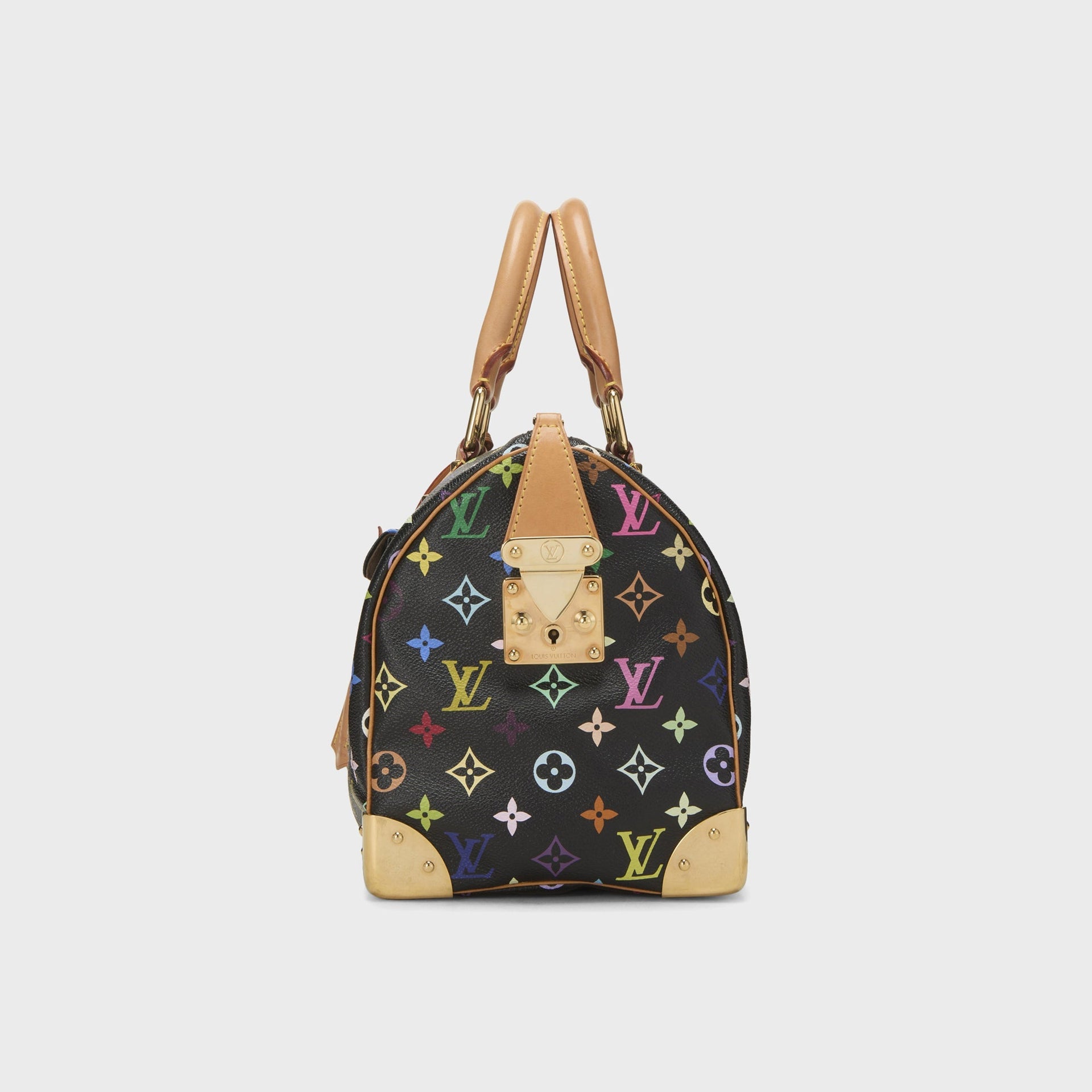 WGACA Louis Vuitton x Takashi Murakami Monogram Multicolore Speedy 30 - Black