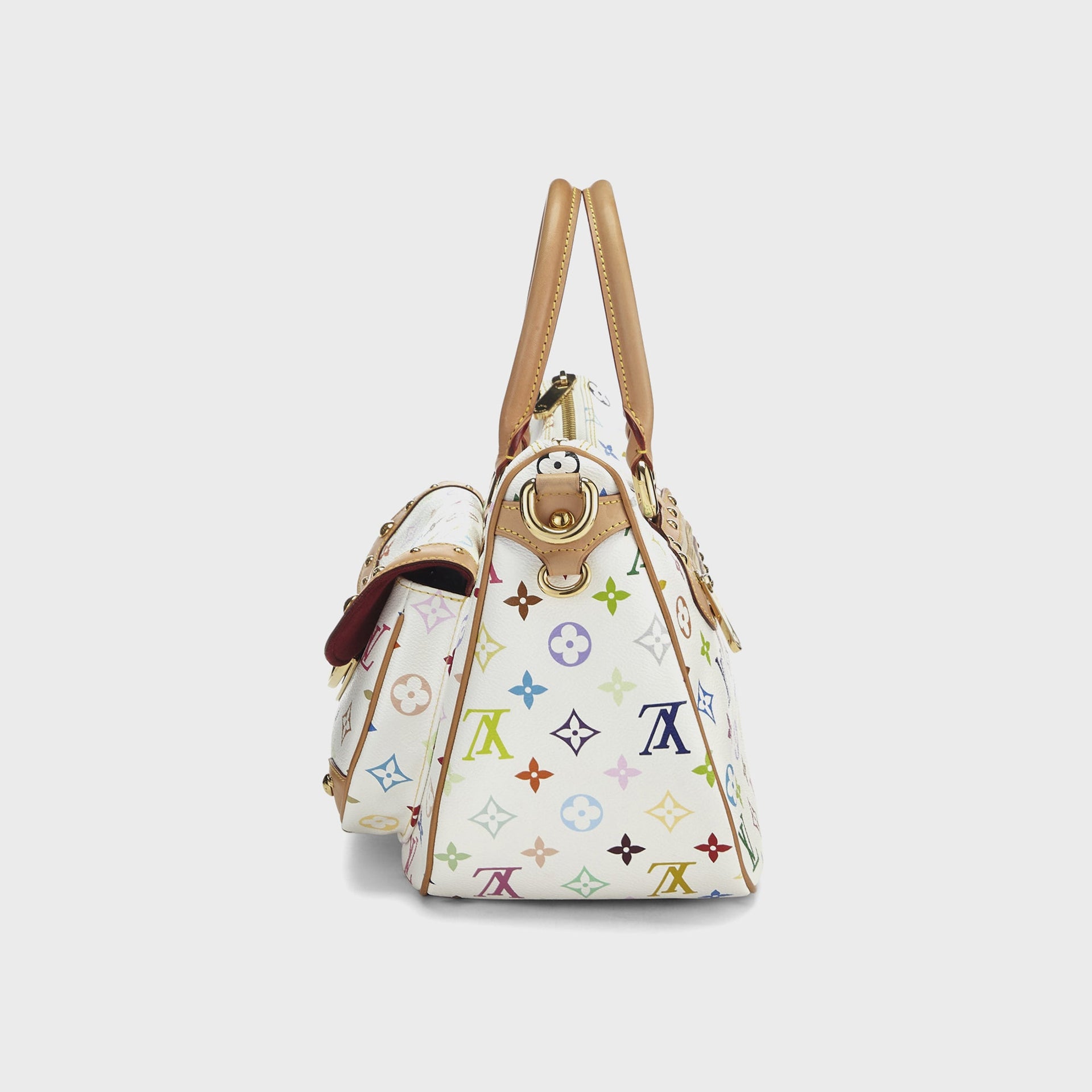 WGACA Louis Vuitton Multi Rita - Blanc / Multicolore