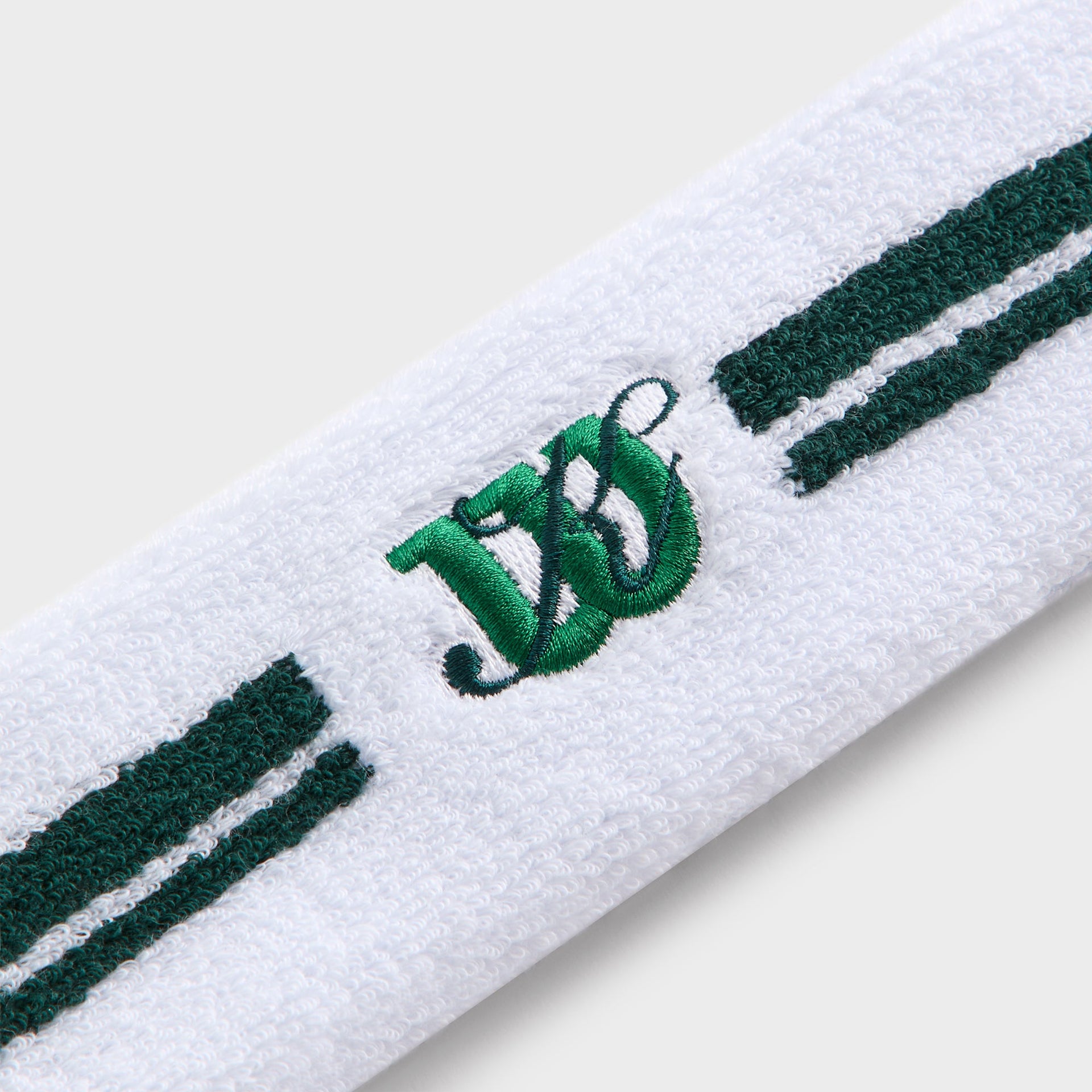 Kith for Wilson Terry Stripe Headband - White