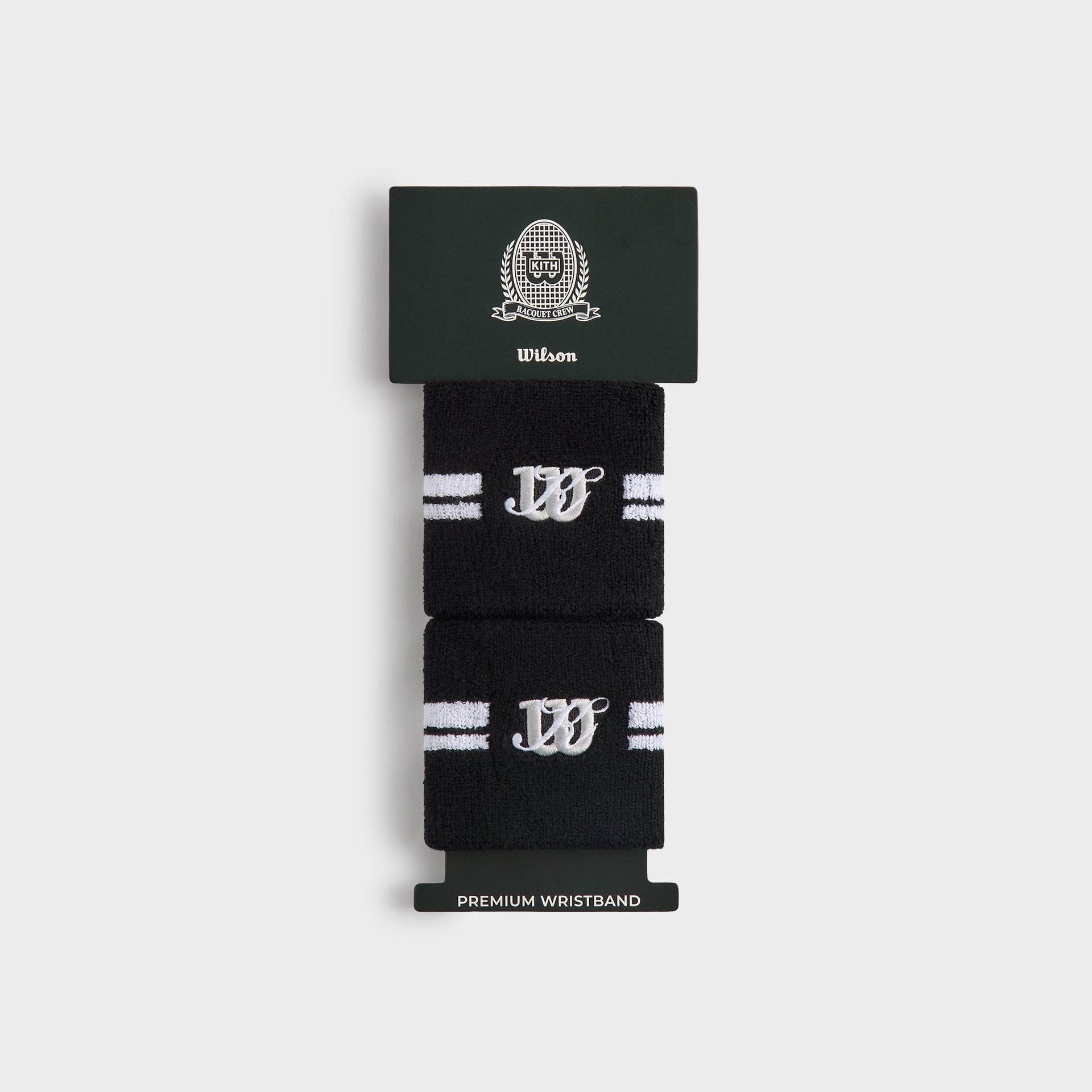 Kith for Wilson Stripe Sweatband - Black