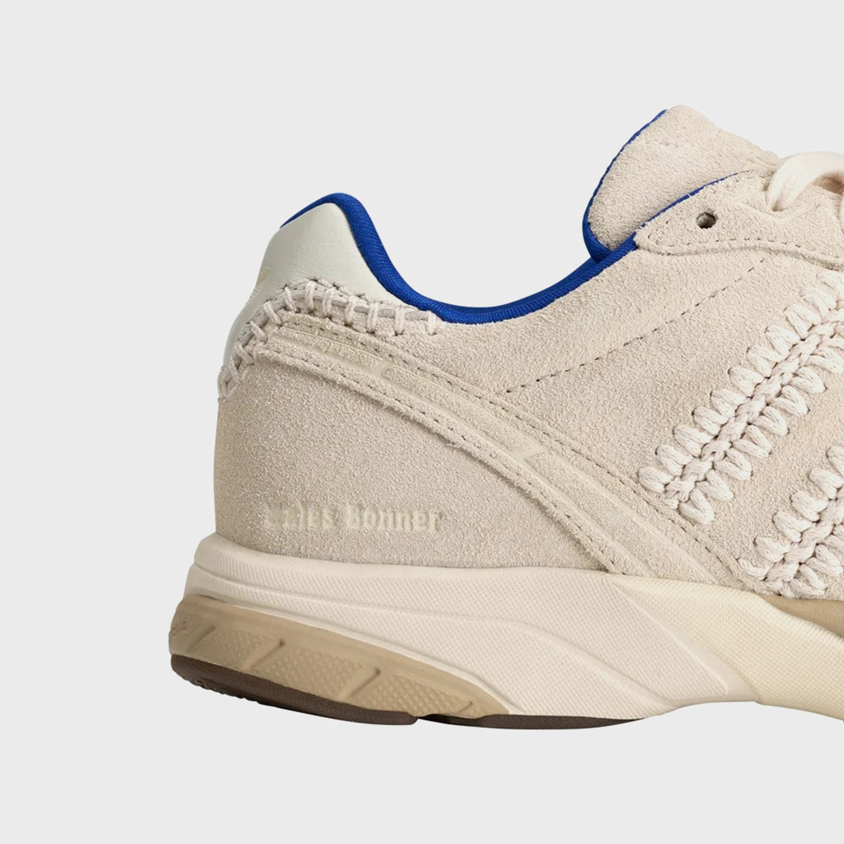 adidas x Wales Bonner Adizero Adios Suede - Wonder White / Dark Brown / Chalk White