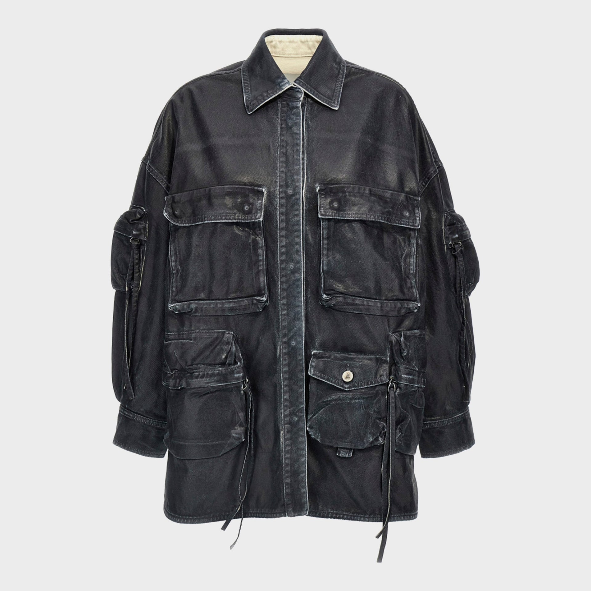The Attico Bomber - Navy Blue