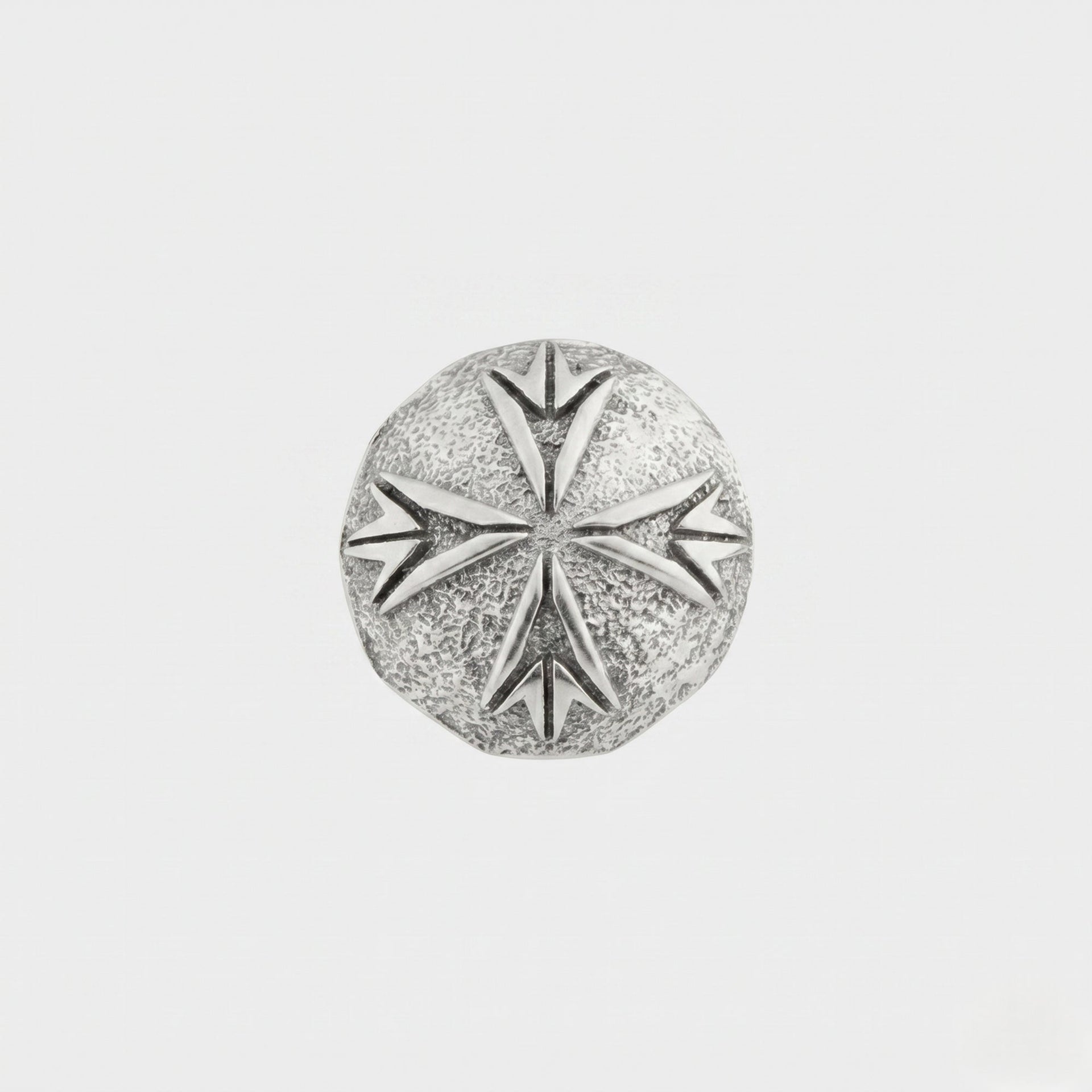 Emanuele Bicocchi Logo Scudo Earring - Silver
