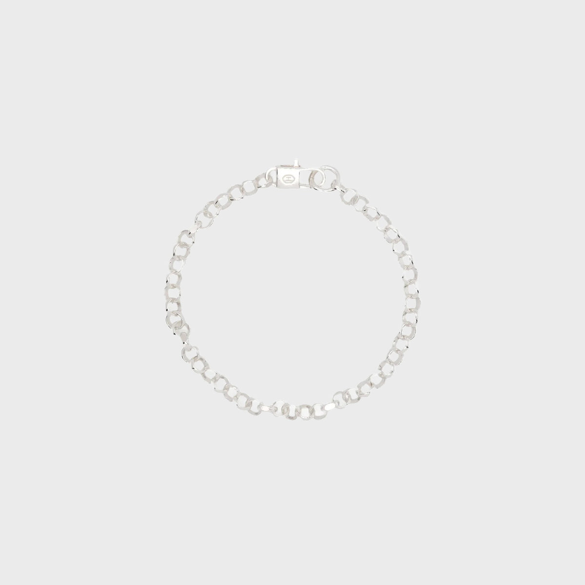 Diamond Cut Belcher Bracelet M In Silver
