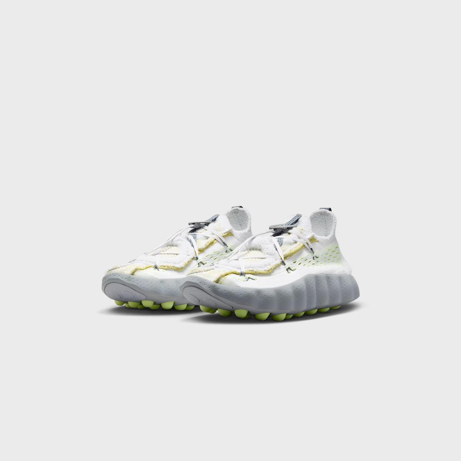 Nike Mind 002 Flyknit - White / Dark Grey / Pure Platinum / Wolf Grey / Barely Volt