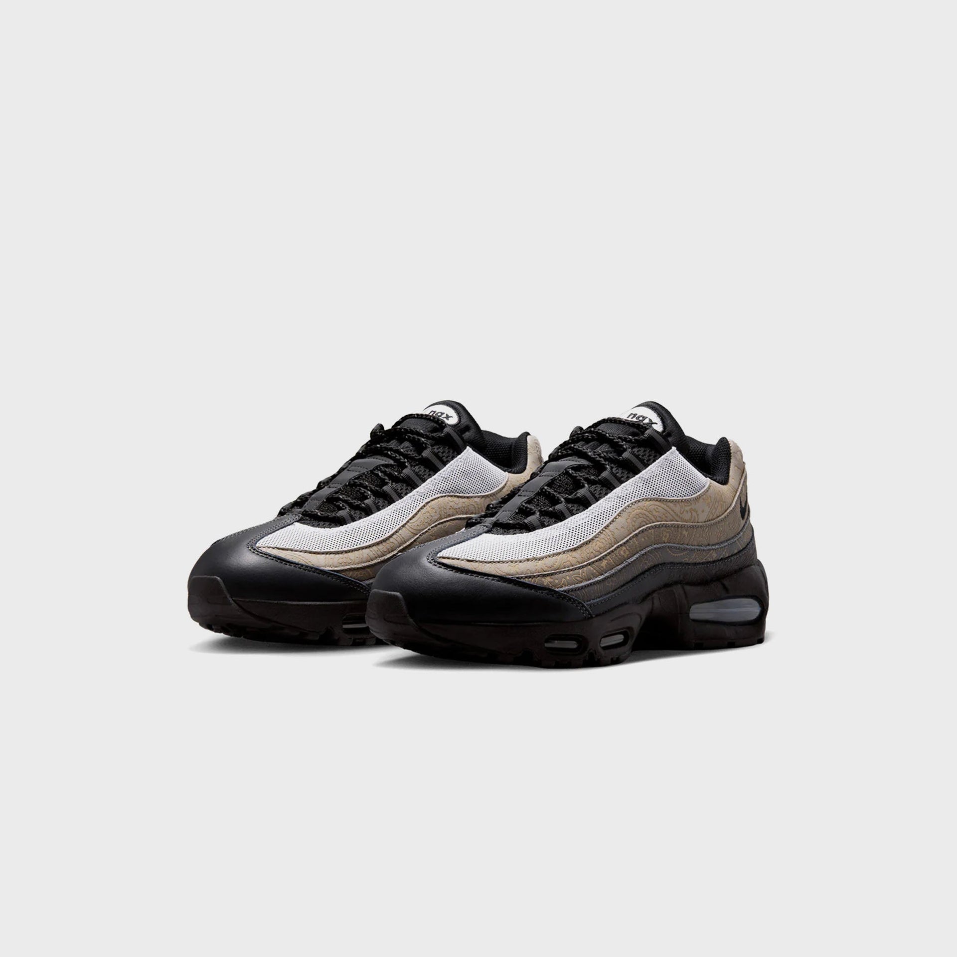Nike Air Max 95 Big Bubble "Laser Paisley" - Pearl Grey / Light Charcoal