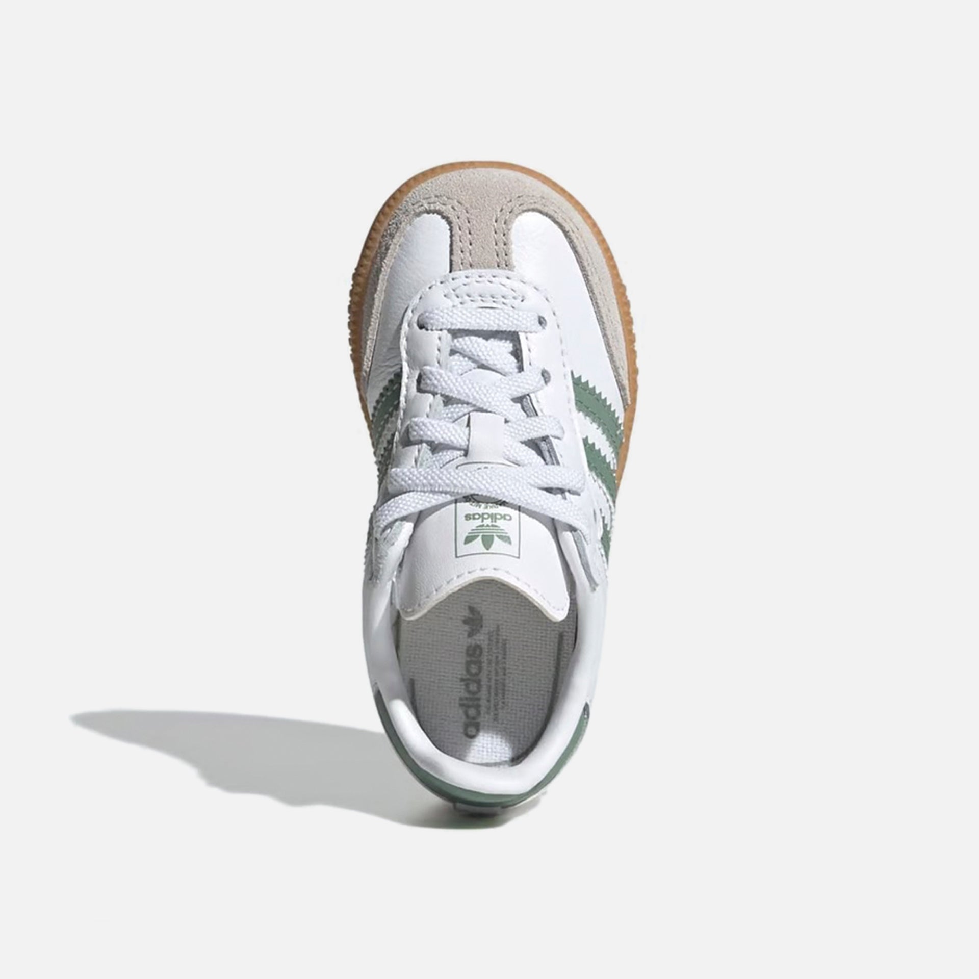 adidas GS Samba OG - Cloud White / Silver Green