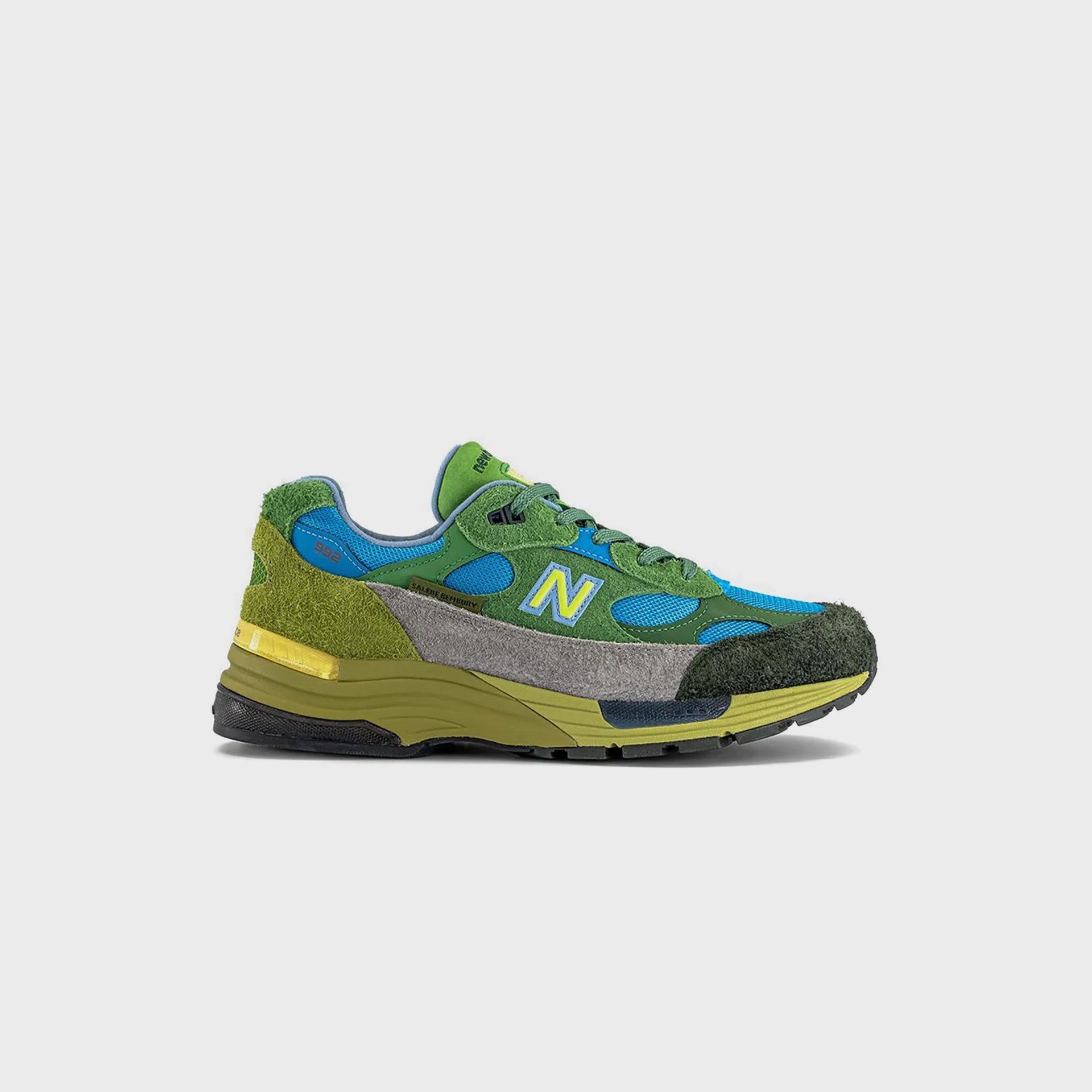 New Balance x Salehe Bembury Made in USA 992 - Green / Blue