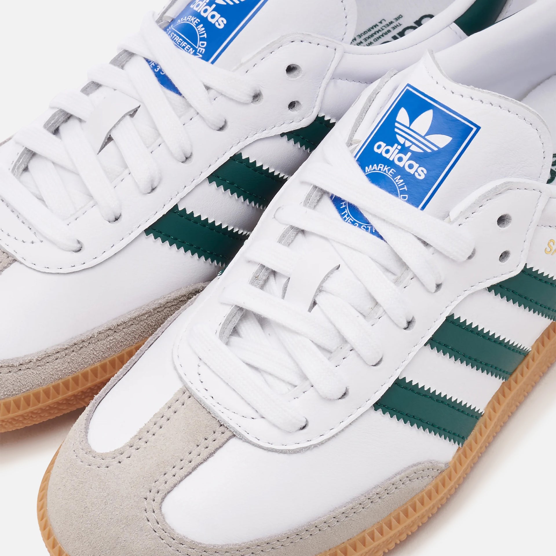 adidas Samba OG - White / Collegiate Green / Gum