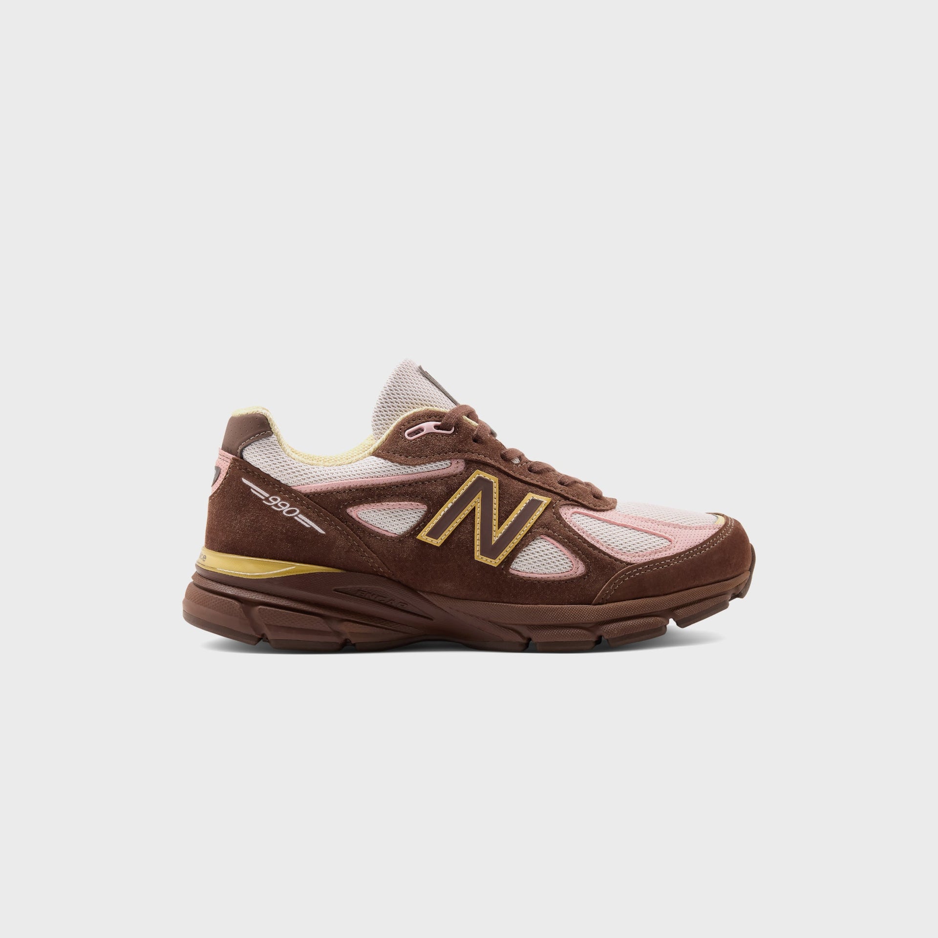 New Balance Made in USA 990v4 - Pumpernickel / Pink Chalk / Alabaster